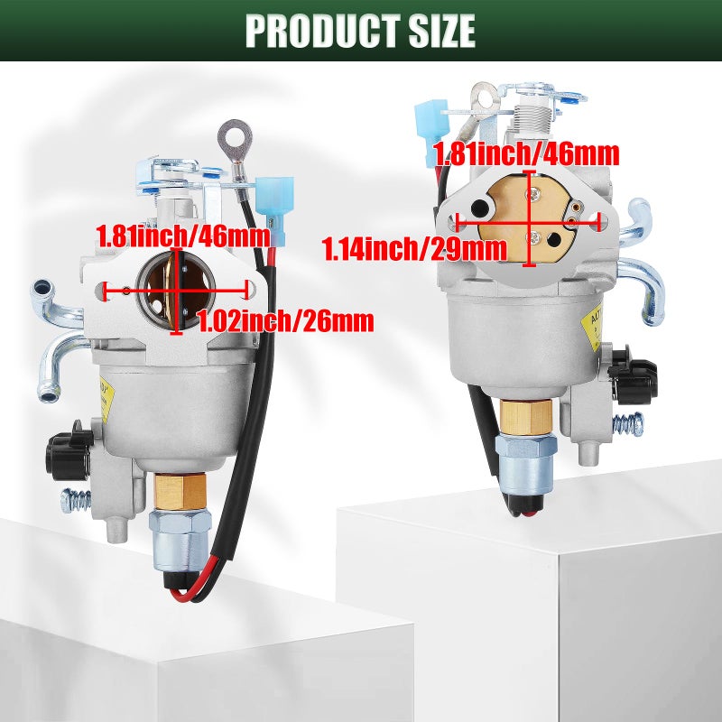 QAZAKY Carburetor Compatible with Onan Cummins RV Generator A041D744 146-0881 QG 4000 4KYFA-6747P 0A6562 KY Series Carb 1460881 QG4000 4KYFA6747P - Image 5